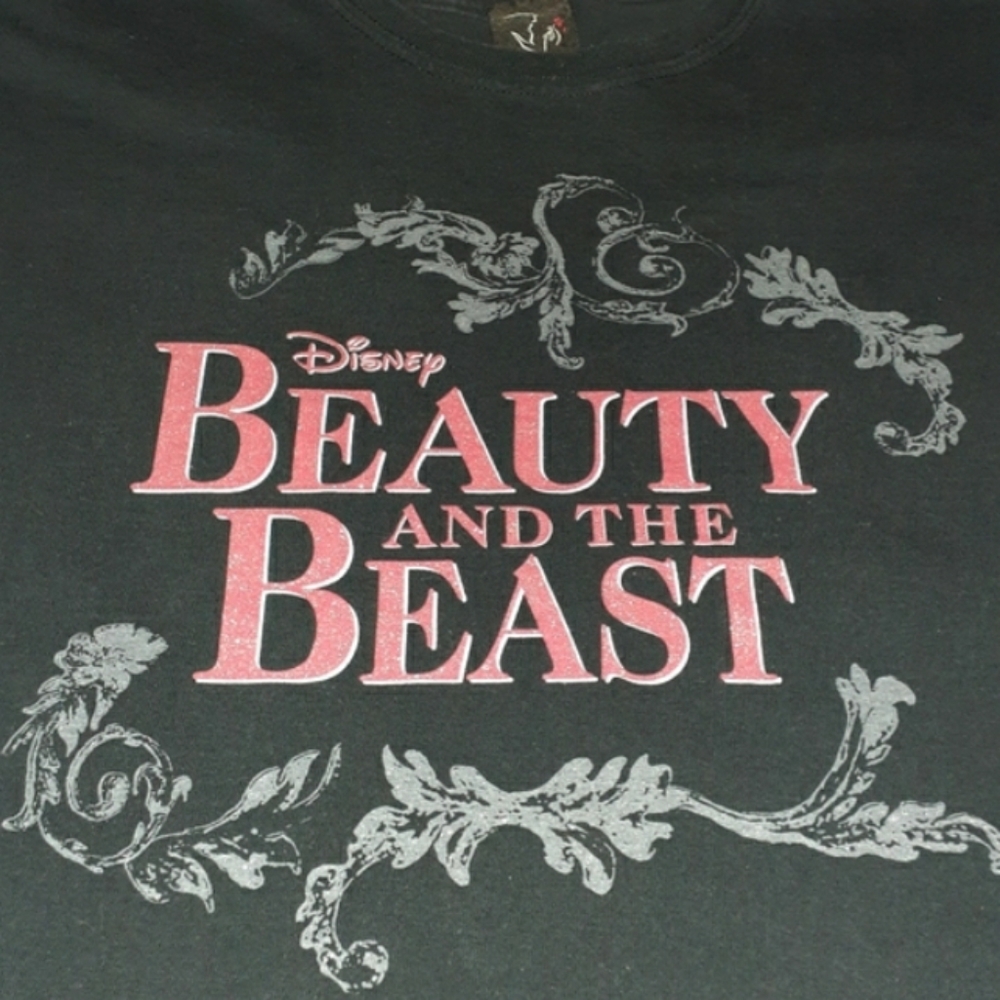 Disney Beauty And The Beast Vintage Shirt Tee Str… - image 1